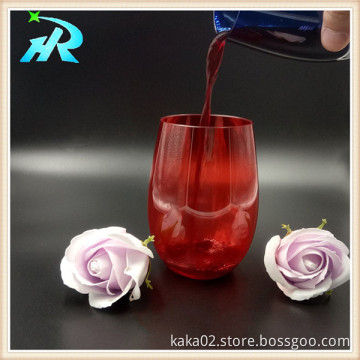 Buy colored plastic party wine glasses for wedding